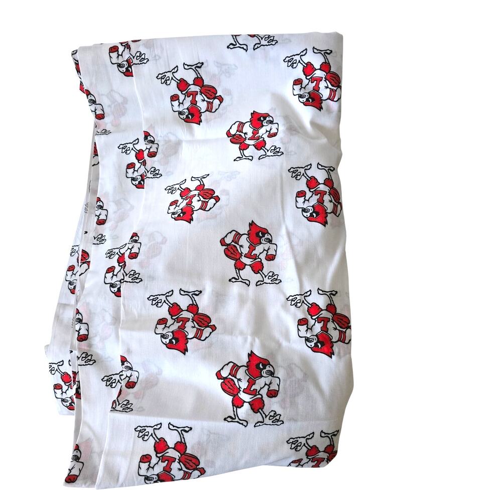 Louisville Cardinals Fabric 4 yards  44" Sports